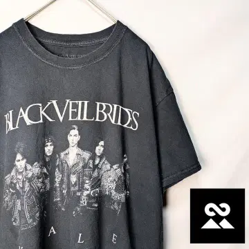 BLACK VEIL BRIDES 00'sUS 밴딩 티셔츠 메탈 블랙