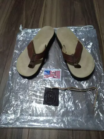 새상품급 샌들맨 베이지 브라운 27cm US9