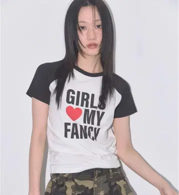 FANCY CLUB Girls My Fancy Tee 티셔츠 블랙