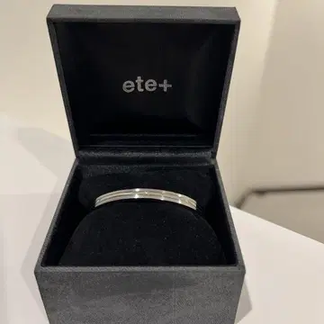 새상품급 ete 실버 뱅글 팔찌