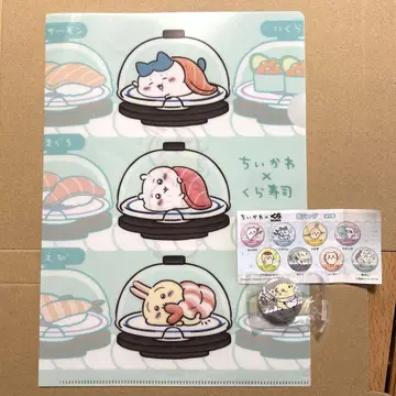 치이카와 (먼작귀) 쿠라스시 클리어 파일 캔뱃지