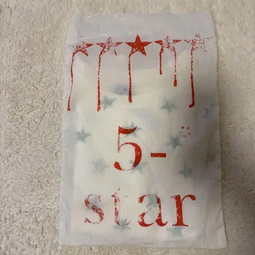 5-star LIVE 2007 YUKI 티셔츠 라이브 굿즈