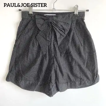 폴앤조 스타 도트 무늬 큐롯 숏팬츠 [S] 리본