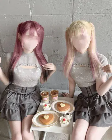 HONEY MEW 티어드 프릴 스커트