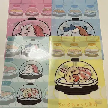 치이카와 쿠라스시 파일 4매 세트 4종