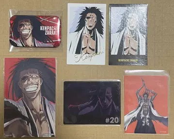 BLEACH WORLD 포토풍 카드 랜덤 카드 홀로 캔뱃지 켄파치