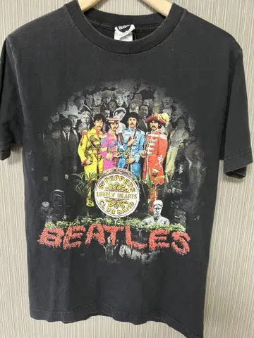 빈티지 비틀즈 Sgt. Pepper's 티셔츠