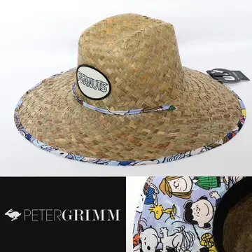햇 모자 밀짚 Peter Grimm 내추럴 PNB4145-NAT