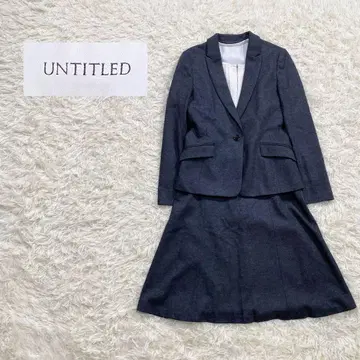 331 [컨디션 최상] UNTITLED 수트 셋업 울 100 그레이 2
