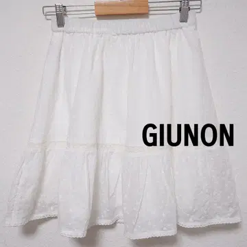 GIUNON 지우논 플라워 레이스 스커트