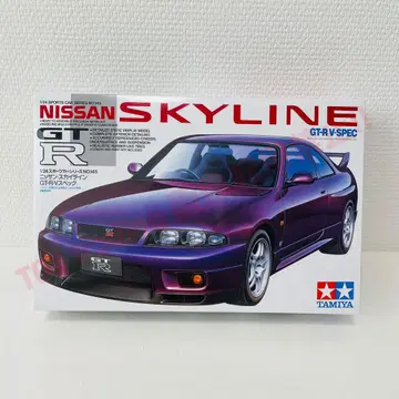 타미야 모형 스카이라인 GT-R R33 V-Spec 1/24 프라모델