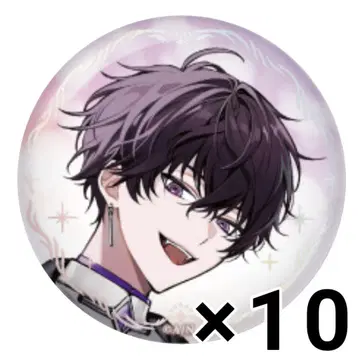ART OF NIJISANJI 캔뱃지 사에키 잇테츠 10점