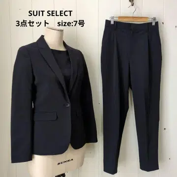 SUIT SELECT 세레모니 팬츠 수트 3개 세트 다크 네이비 7