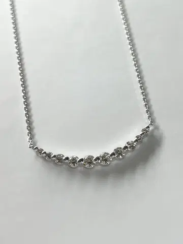 VENDOME AOYAMA 다이아몬드 류 목걸이 0.45ct