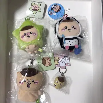 치이카와 (먼작귀) 밤만쥬 별에 소원을 수족관 펭귄 키 커버 피규어