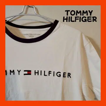 TOMMY HILFIGER 화이트 T셔츠