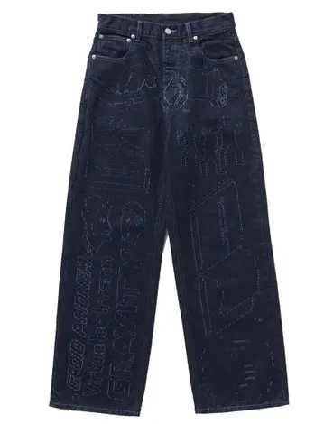 GADID ANONIEM REGO INDIGO 사이즈 0 인디고