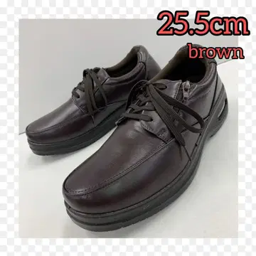 25.5cm 새상품 남성용 비즈니스 슈즈 와이드 슈즈 에어 슈즈 브라운