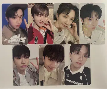 BOYNEXTDOOR 운학 트레이딩 카드 세트 weverse 혜택