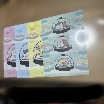 쿠라스시 치이카와 (먼작귀) 클리어 파일 컴플리트 4장 세트