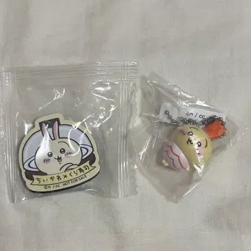 치이카와 쿠라스시 콜라보 토끼 피규어 마그넷 세트