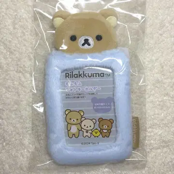[새상품] 리락쿠마 모후모후 포토 키링 트레이딩 카드 케이스 덕질