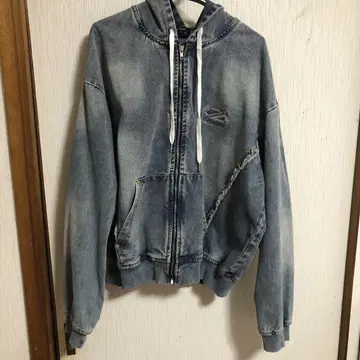 Re730 데님 후드티