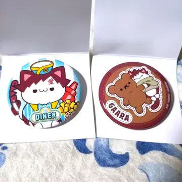 [라스트] 가아라 세트 냐루토 캔뱃지