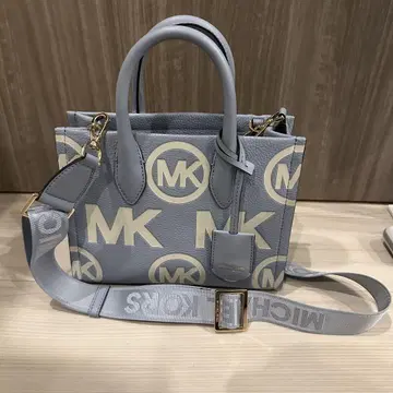 Michael Kors MK 로고 숄더백 블루