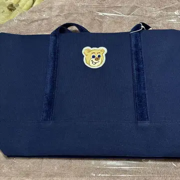 최저가! 페일러 올드 테디 와펜 토트백 사이즈  네이비