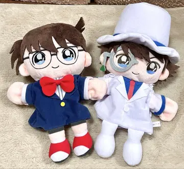 코난과 괴도 키드 봉제인형 퍼펫
