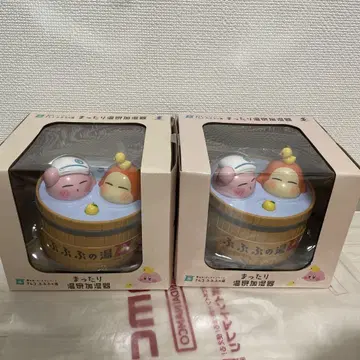 별의 커비 남코 푸푸푸의 온천 느긋한 온천 가습기 커비 2점