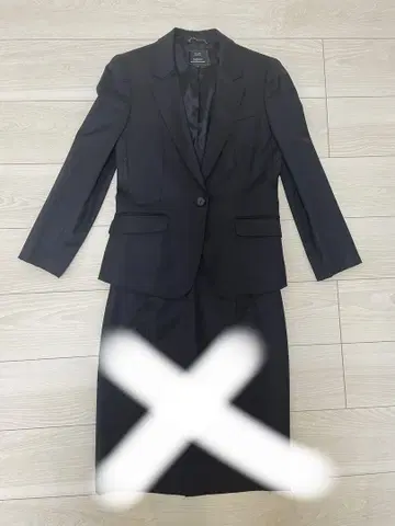 테일러드 자켓 23구 38 M 사이즈 블랙
