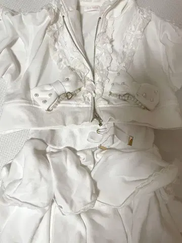 LIZLISA 리본 후드티 셋업