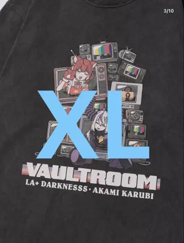 VR x LAPKARU TEE 라프라스 카르비 vaultroom XL