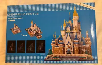 디즈니 리조트 한정판 신데렐라 성 나노 블록 nano block