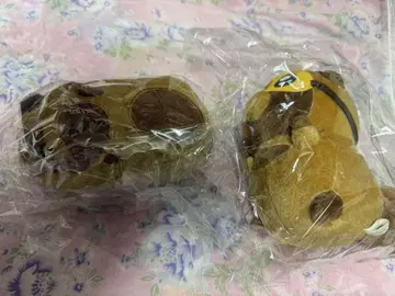 너구리와 여우 봉제 인형 봉제 인형 파우치