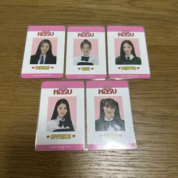 NiziU Press Play 포토 카드 마코 리오 마야 아야카 니나