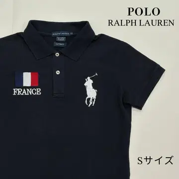 Ralph 랄프 로렌 폴로 셔츠 S 블랙 빅 포니 프랑스 polo