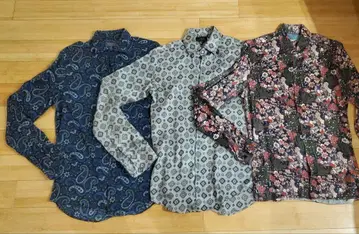 자라 ZARA MAN 패턴 셔츠 3매 세트