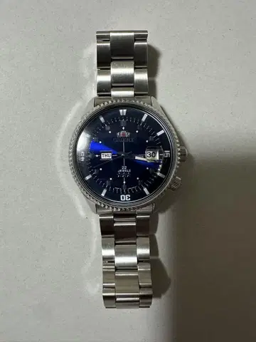 ORIENT 킹 마스터 오토매틱 시계 파랑 다이얼