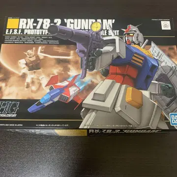 건담 프라모델. HGUC 1/144 건담