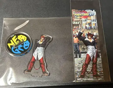 KOF97 아크릴 스탠드 책갈피 야가미 안 2개 세트