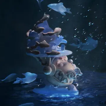 팝 마트 스컬 팬더 The Paradox Diving in