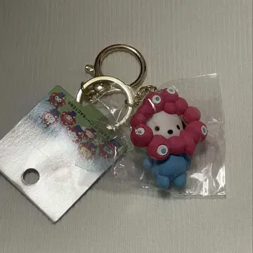오사카 만국 박람회 입체 마스코트 컬러 키링 산리오 얏쿠얏쿠 포차코