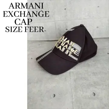 ARMANIEXCHANGE 캡 네이비 프리 사이즈 남성용