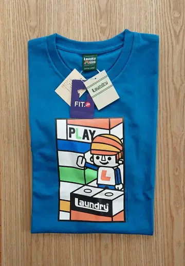 LAUNDRY PLAY 티셔츠 (FIT.JP)