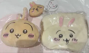 치이카와 토끼 파우치 복조리 가마구치 3종 세트