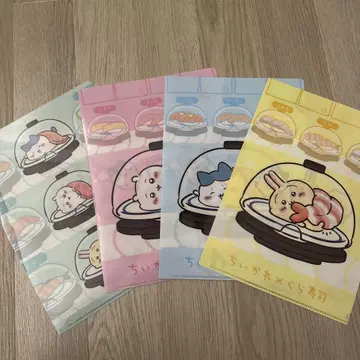 치이카와 (먼작귀) 쿠라스시 클리어 파일 컴프 세트