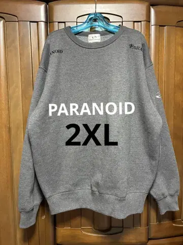 PARANOID 파라노이드 남성용 트레이닝복 속기모 XXL